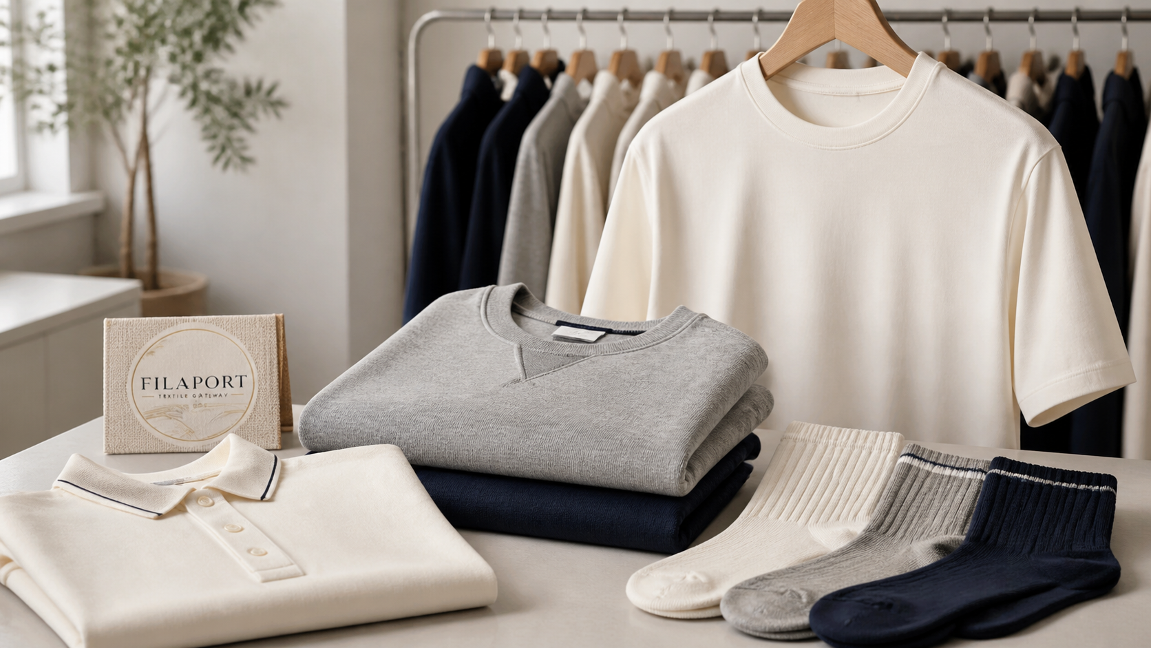 Filaport garments and socks collection