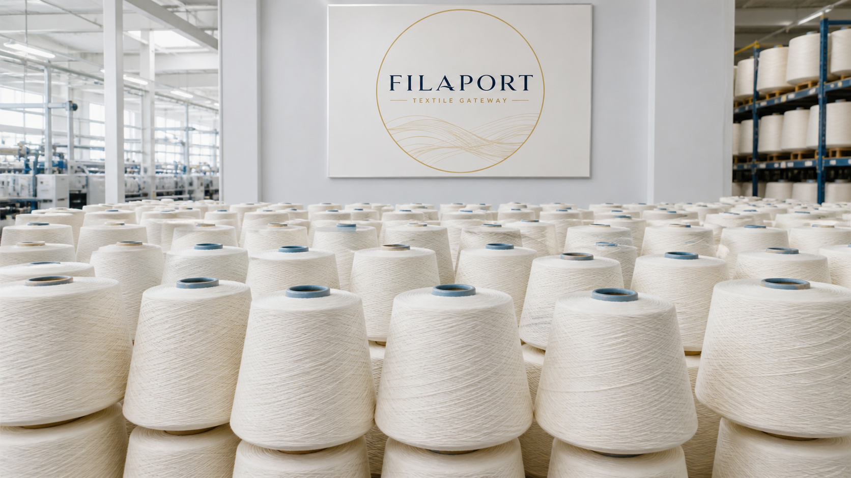 Filaport cotton yarn cheese cones