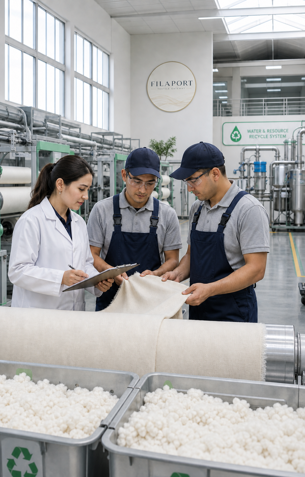 Filaport ethical sourcing and environmentally responsible textile production