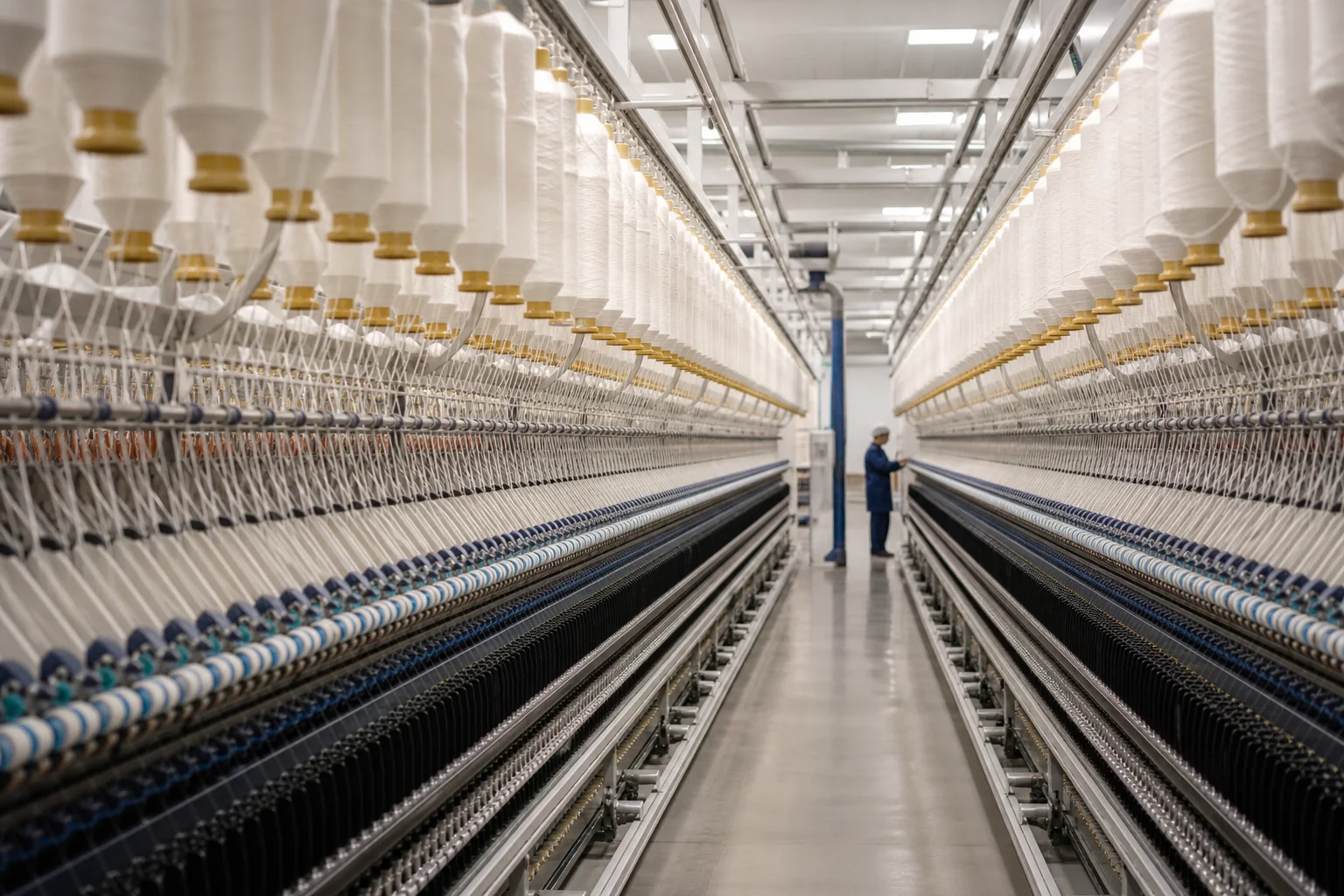Ring spinning production line