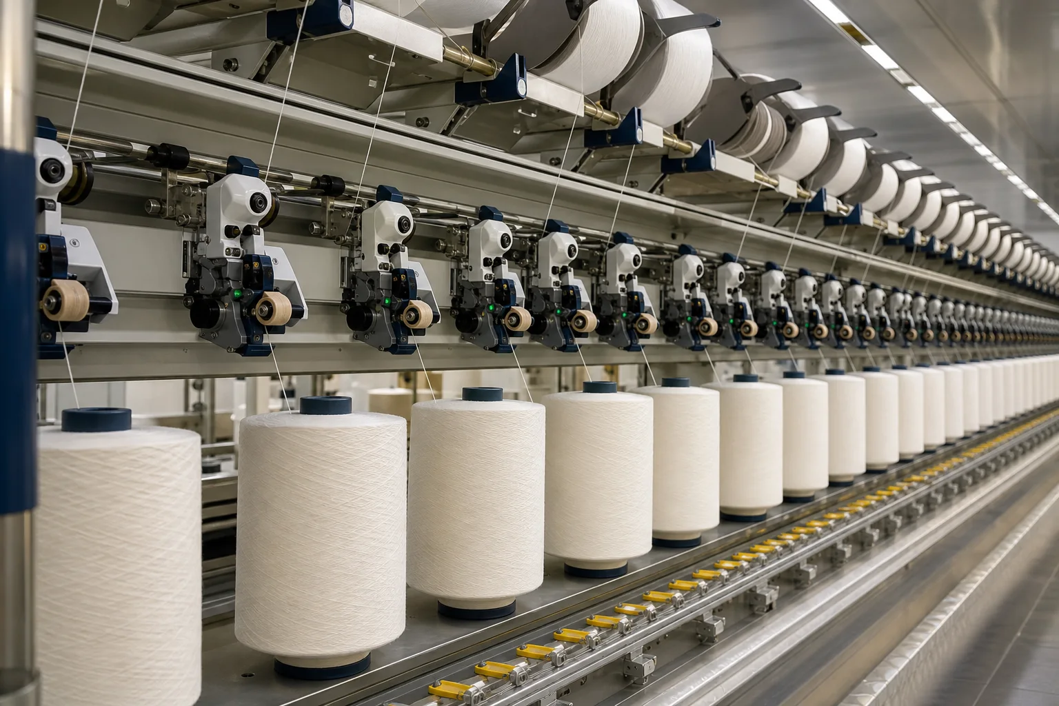 Automatic cone winding